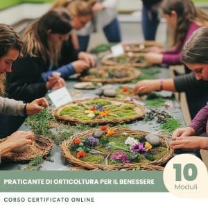 Praticante di Orticoltura per il Benessere Coach - Corso Certificato